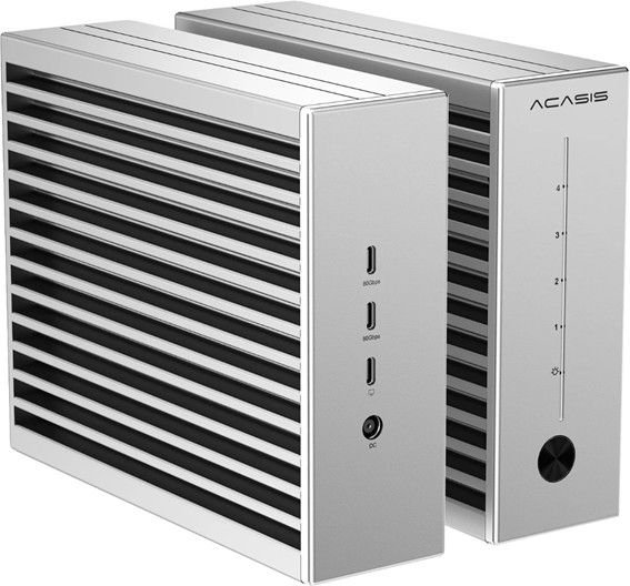 Boîtier de 4 x SSD à 10 x SSD Thunderbolt 5 : la copie de sécurité transportable d'une session complète