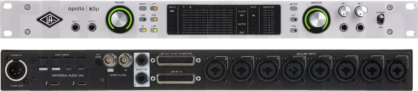 UAD Apollo X8P Gen 2 : le point de passage obligé entre le monde analogique et le monde numérique