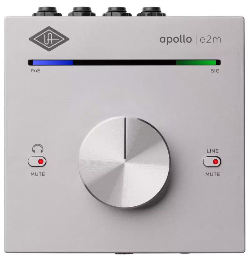 Contrôleur de monitoring Apollo e2m : basculer instantanément entre casque et enceintes