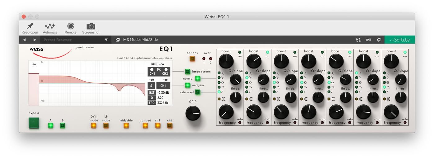 Égaliseurs (EQ)