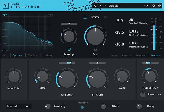 Bitcrusher : réduction de résolution et de fréquence d'échantillonnage pour les textures dégradées