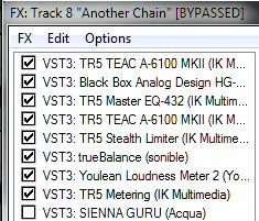 Les plugins de MASTER : le catalogue